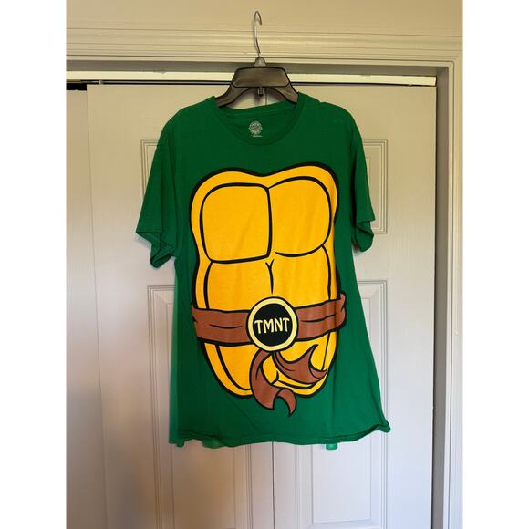 Teenage Mutant Ninja Turtles Base Tshirt With Cape Size M - Picture 1 of 4